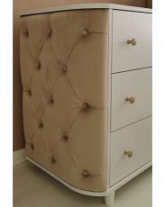 Комод-пеленатор Angelo Luna мокко (велюр) 900х510х900